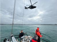 Nautisme - Exercices d'hélitreuillage pour les Guides du Grand Large