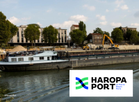 FLUVIAL - Haropa installe un poste de logistique fluviale FLUVIAL - Haropa installe un poste de logistique fluviale
