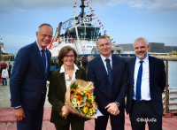 PORTUAIRE - Baptême du remorqueur «VB Loup » de Boluda