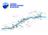 FLUVIAL - Fret fluvial : La mise en service du canal Seine-Nord Europe décalée à 2032